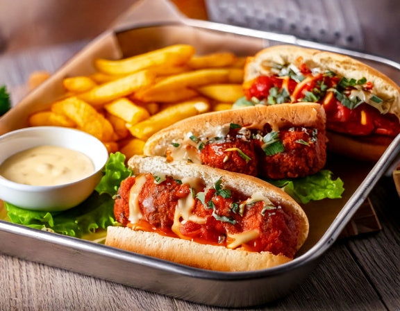 Mozzarella Meatball Subs