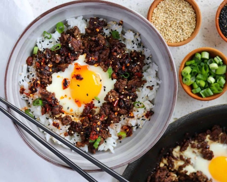 Five Spice Ground Beef and Eggs – The Meat Box