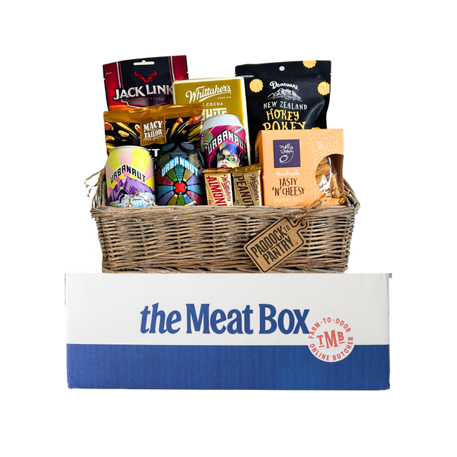 Beer Snacks Gift Box- Beautiful selection of fresh cut meat delivered overnight by your favourite online butcher - The Meat Box, We specialise in delivering the best cuts straight to your door across New Zealand. | Meat Delivery | NZ Online Meat