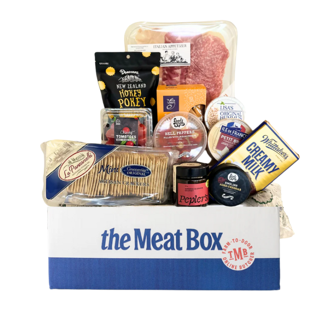 Small Grazing Platter Box- Beautiful selection of fresh cut meat delivered overnight by your favourite online butcher - The Meat Box, We specialise in delivering the best cuts straight to your door across New Zealand. | Meat Delivery | NZ Online Meat