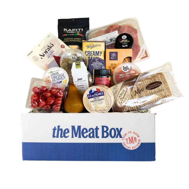 Large Grazing Platter Box- Beautiful selection of fresh cut meat delivered overnight by your favourite online butcher - The Meat Box, We specialise in delivering the best cuts straight to your door across New Zealand. | Meat Delivery | NZ Online Meat