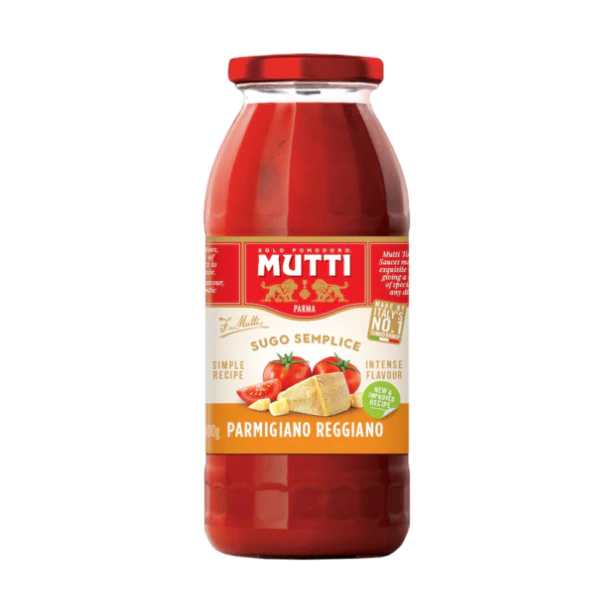 Mutti Parmigiano Reggiano Sauce 400g- Beautiful selection of fresh cut meat delivered overnight by your favourite online butcher - The Meat Box, We specialise in delivering the best cuts straight to your door across New Zealand. | Meat Delivery | NZ Online Meat