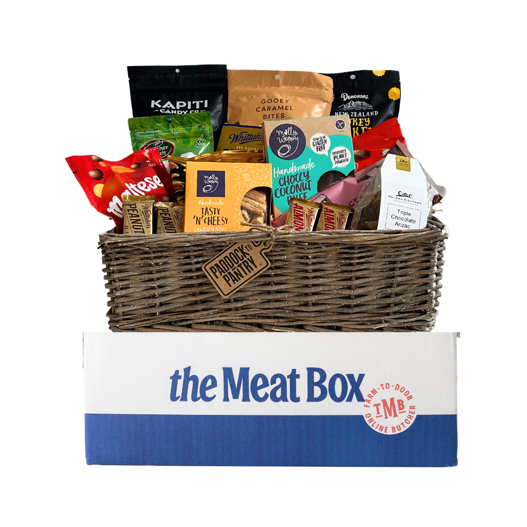 Glorious Gift Basket- Beautiful selection of fresh cut meat delivered overnight by your favourite online butcher - The Meat Box, We specialise in delivering the best cuts straight to your door across New Zealand. | Meat Delivery | NZ Online Meat