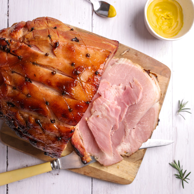 Champagne Ham - Half- Beautiful selection of fresh cut meat delivered overnight by your favourite online butcher - The Meat Box, We specialise in delivering the best cuts straight to your door across New Zealand. | Meat Delivery | NZ Online Meat