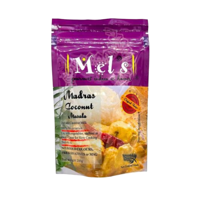 Mels Coconut Masala- Beautiful selection of fresh cut meat delivered overnight by your favourite online butcher - The Meat Box, We specialise in delivering the best cuts straight to your door across New Zealand. | Meat Delivery | NZ Online Meat