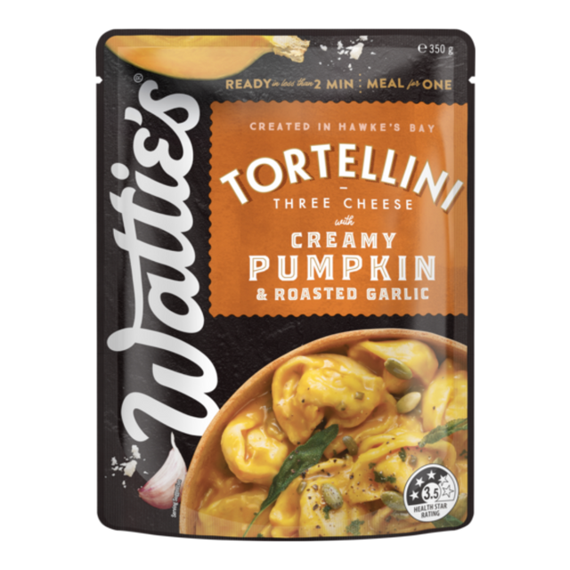 Creamy Pumpkin and Roasted Garlic Tortellini- Beautiful selection of fresh cut meat delivered overnight by your favourite online butcher - The Meat Box, We specialise in delivering the best cuts straight to your door across New Zealand. | Meat Delivery | NZ Online Meat