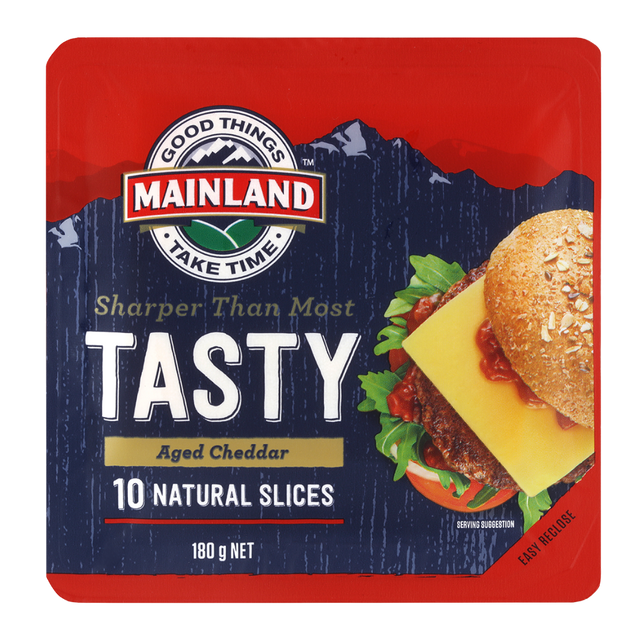 Mainland Tasty Cheese Slices - 180g