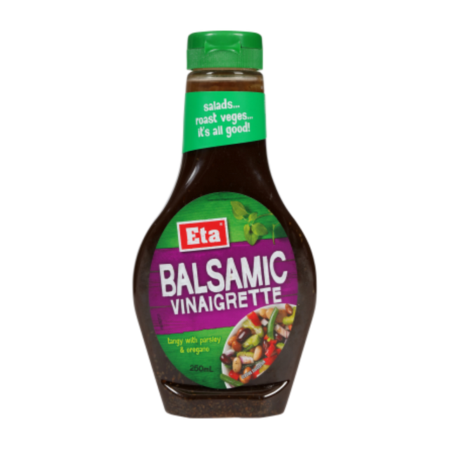 Eta Balsamic Vinaigrette 250ml- Beautiful selection of fresh cut meat delivered overnight by your favourite online butcher - The Meat Box, We specialise in delivering the best cuts straight to your door across New Zealand. | Meat Delivery | NZ Online Meat