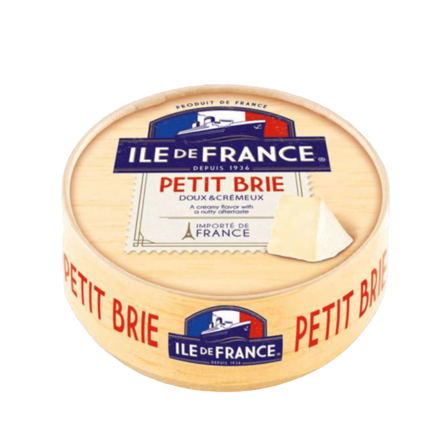 Ile de France Petit Brie- Beautiful selection of fresh cut meat delivered overnight by your favourite online butcher - The Meat Box, We specialise in delivering the best cuts straight to your door across New Zealand. | Meat Delivery | NZ Online Meat