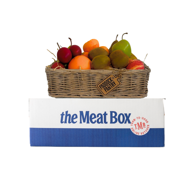 Fresh Fruit Basket - Small- Beautiful selection of fresh cut meat delivered overnight by your favourite online butcher - The Meat Box, We specialise in delivering the best cuts straight to your door across New Zealand. | Meat Delivery | NZ Online Meat