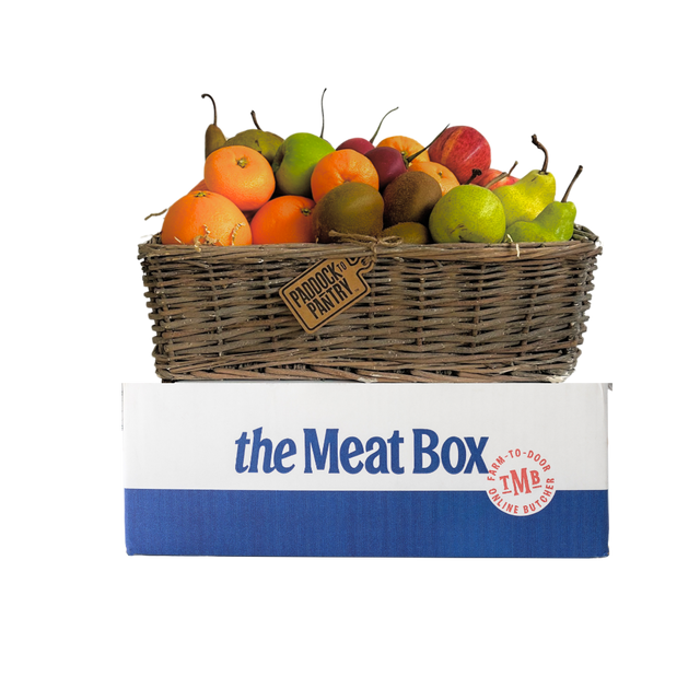 Fresh Fruit Basket - Large- Beautiful selection of fresh cut meat delivered overnight by your favourite online butcher - The Meat Box, We specialise in delivering the best cuts straight to your door across New Zealand. | Meat Delivery | NZ Online Meat