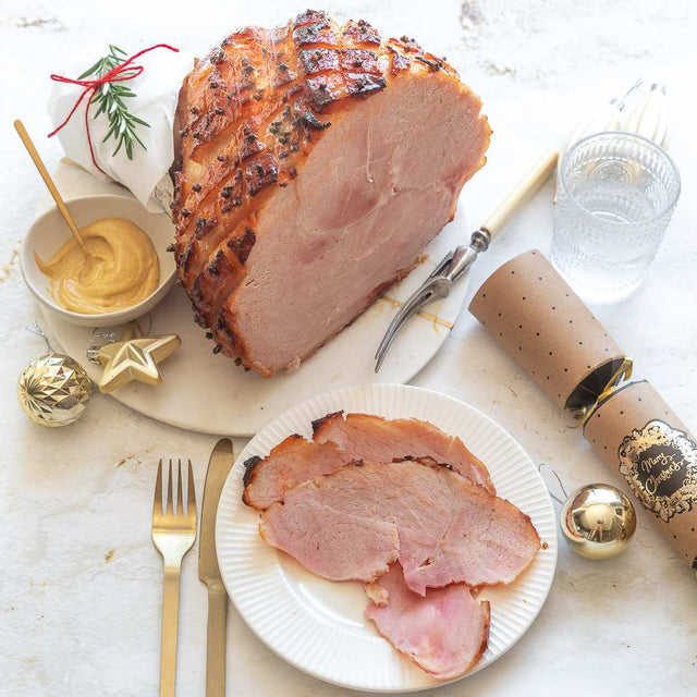 Half Champagne Ham - November Delivery- Beautiful selection of fresh cut meat delivered overnight by your favourite online butcher - The Meat Box, We specialise in delivering the best cuts straight to your door across New Zealand. | Meat Delivery | NZ Online Meat