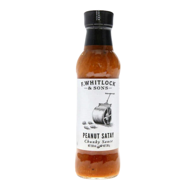 Whitlock & Sons Satay Sauce- Beautiful selection of fresh cut meat delivered overnight by your favourite online butcher - The Meat Box, We specialise in delivering the best cuts straight to your door across New Zealand. | Meat Delivery | NZ Online Meat