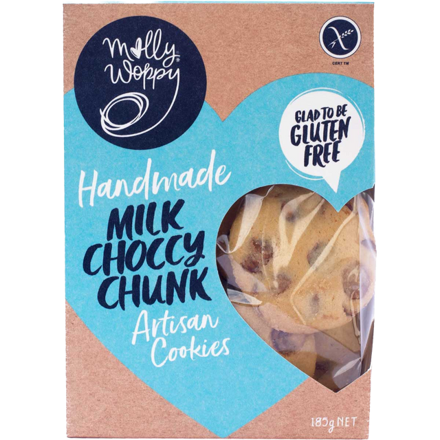 Molly Woppy Choc Chunk Cookies- Beautiful selection of fresh cut meat delivered overnight by your favourite online butcher - The Meat Box, We specialise in delivering the best cuts straight to your door across New Zealand. | Meat Delivery | NZ Online Meat