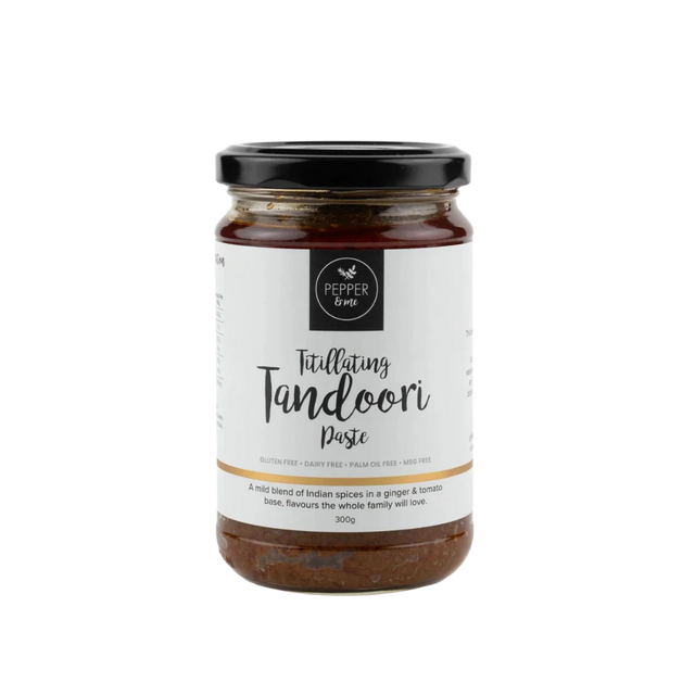 Pepper & Me 'Tit'illating Tandoori' Paste- Beautiful selection of fresh cut meat delivered overnight by your favourite online butcher - The Meat Box, We specialise in delivering the best cuts straight to your door across New Zealand. | Meat Delivery | NZ Online Meat