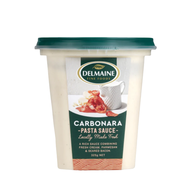 Delmaine Carbonara 325gm- Beautiful selection of fresh cut meat delivered overnight by your favourite online butcher - The Meat Box, We specialise in delivering the best cuts straight to your door across New Zealand. | Meat Delivery | NZ Online Meat