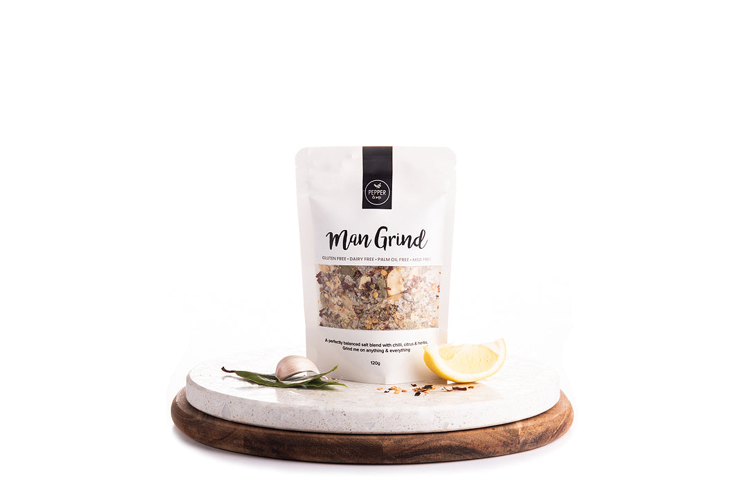 Pepper & Me 'Man Grind Salt Blend'
